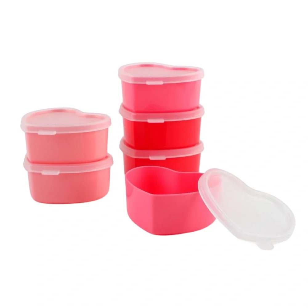 Cook With Color 6pk Small Heart Containers from Target - Picture 2 of 4
